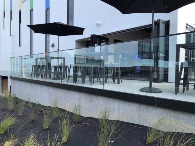 Side Aluminium Channel Balustrade System
