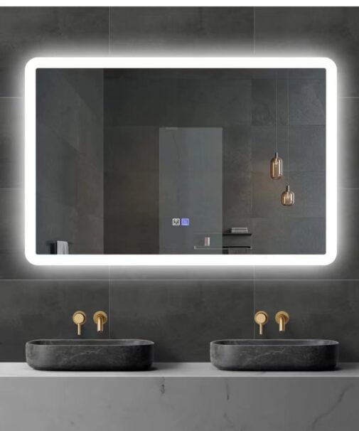LED mirror 900mm(h) x 1000mm(w)