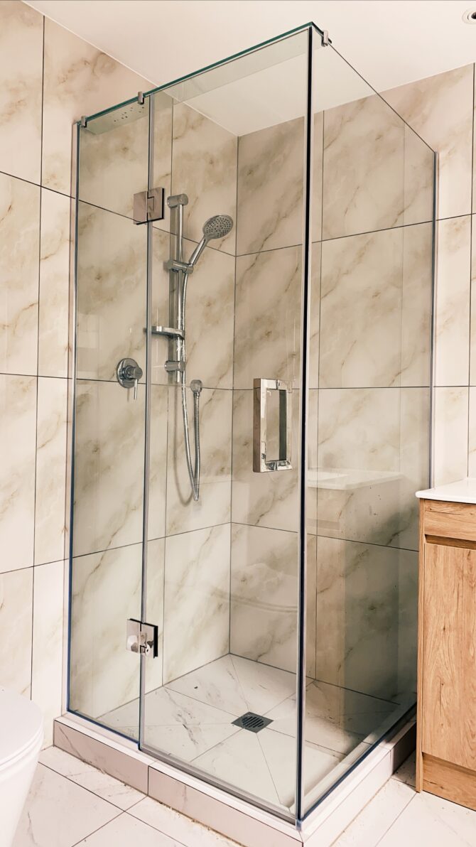 Shower box 1000mm by 1000mm Chrome - Image 3