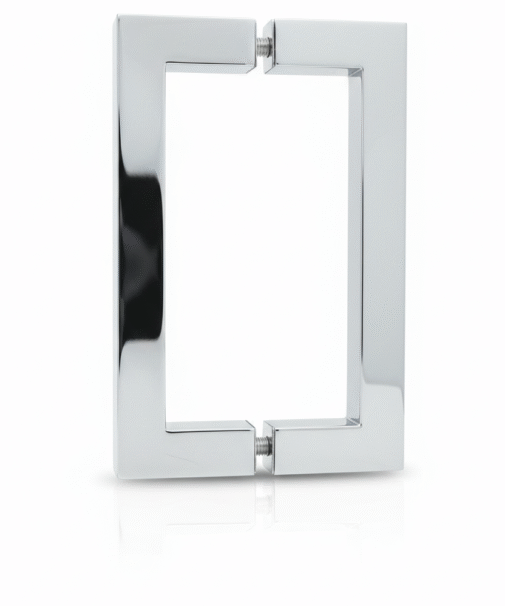 Chrome Polish D Square Handle