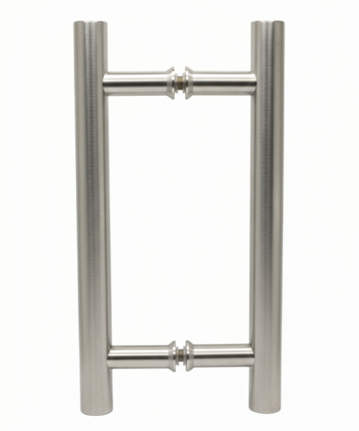 Brushed Nickel H Round Handle